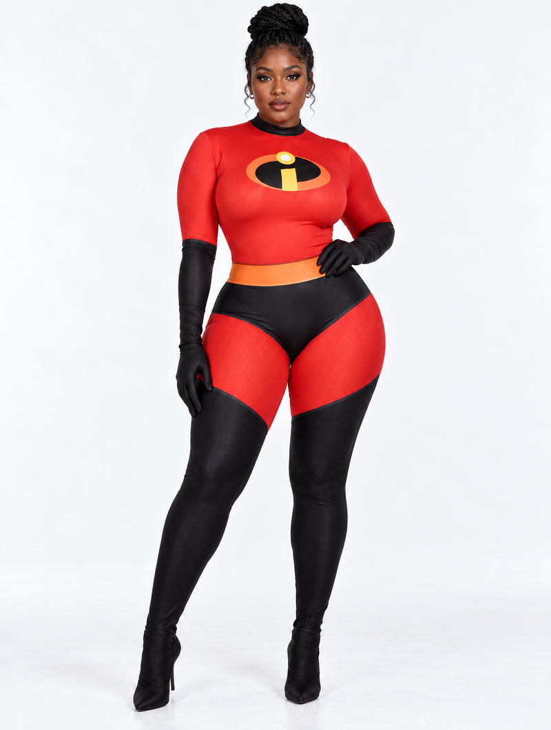 Superhero Halloween Bodysuit