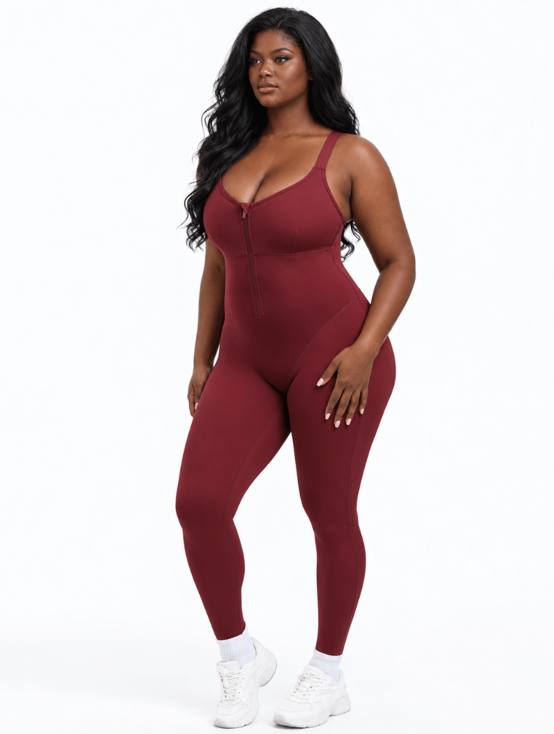 Cross Back Sculpt Jumpsuit