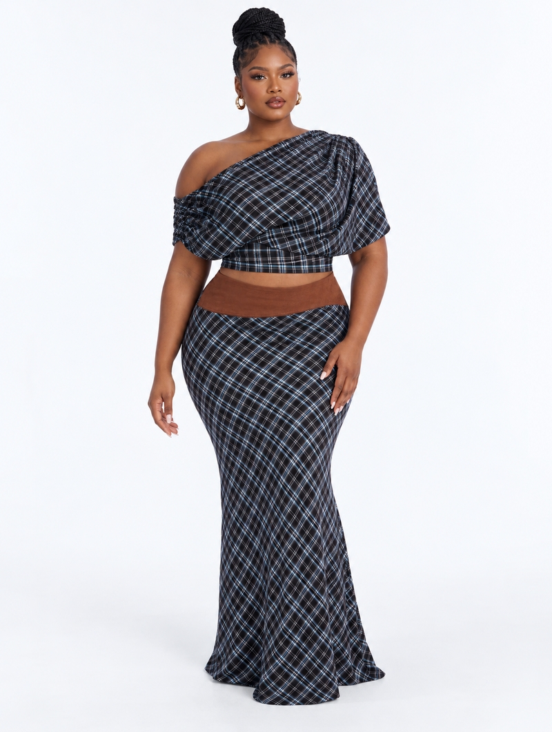 Rustic Drape Maxi Set