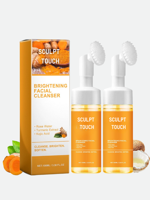 Turmeric Face Wash with Brush