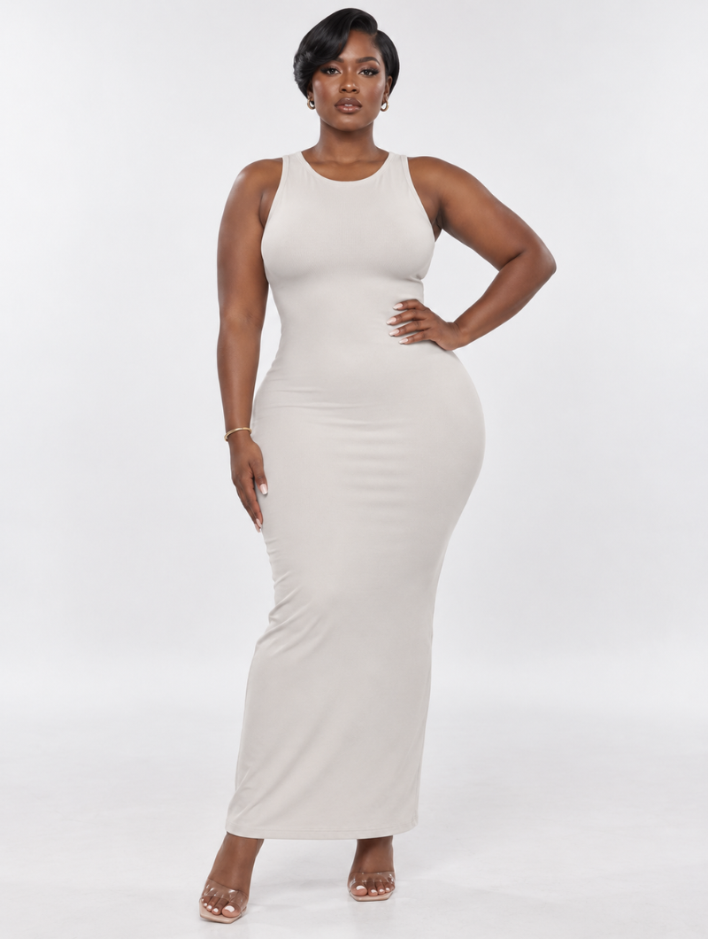 Hourglass Sculpt Maxi Dress
