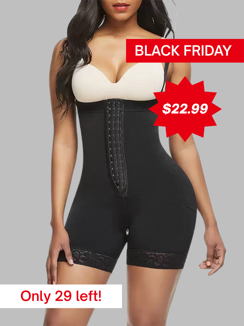High Compression Women's Shapewear Extra Firm Control Bodysuit-Pre black Friday sale
