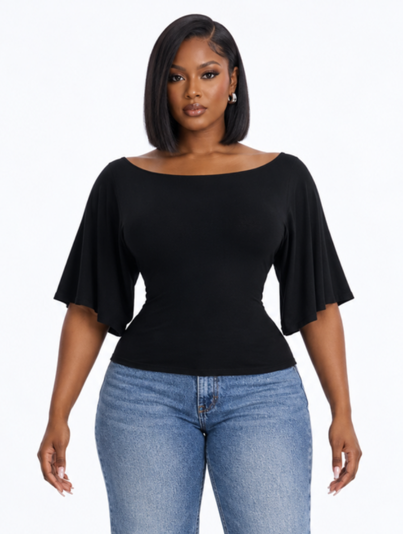 Butterfly Tie Back Top