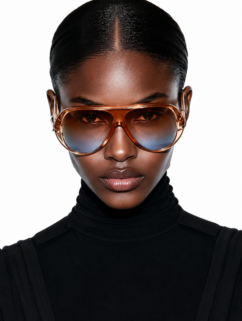 Retro Horizon Pilot Glasses