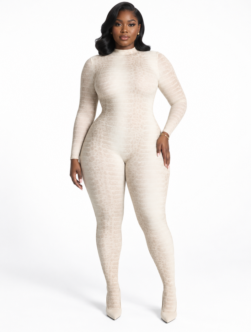 Cobra Contour Footed Jumpsuit