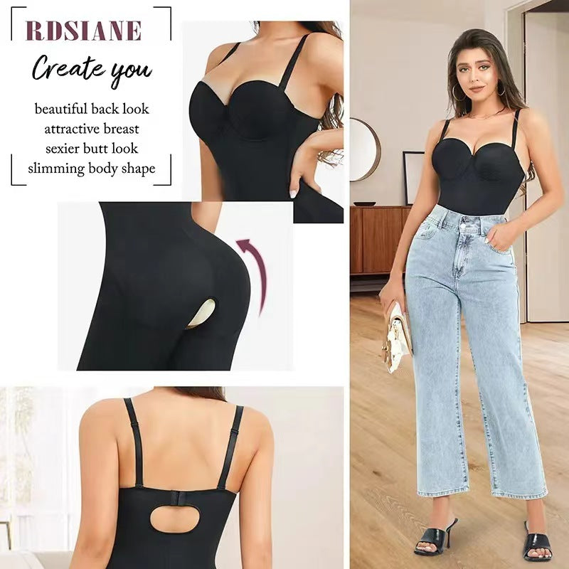 Strapless Bodysuit Short