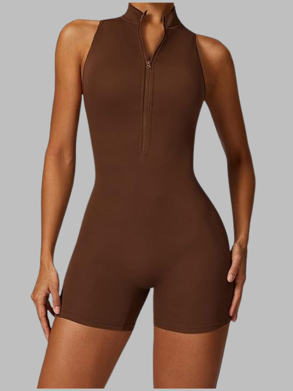 Backless Fitness Jumpsuit