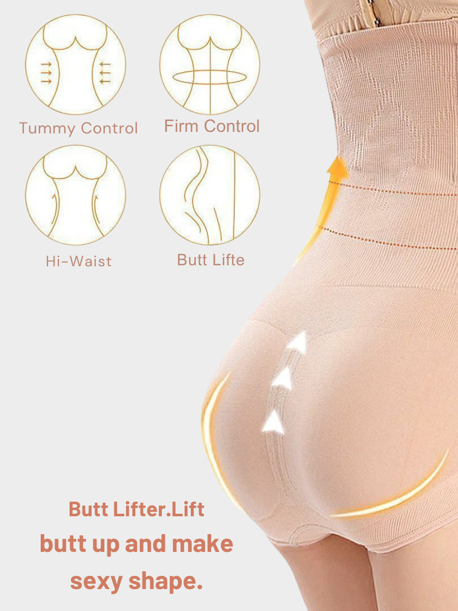 High Waist Tummy Control Shapewear Panties