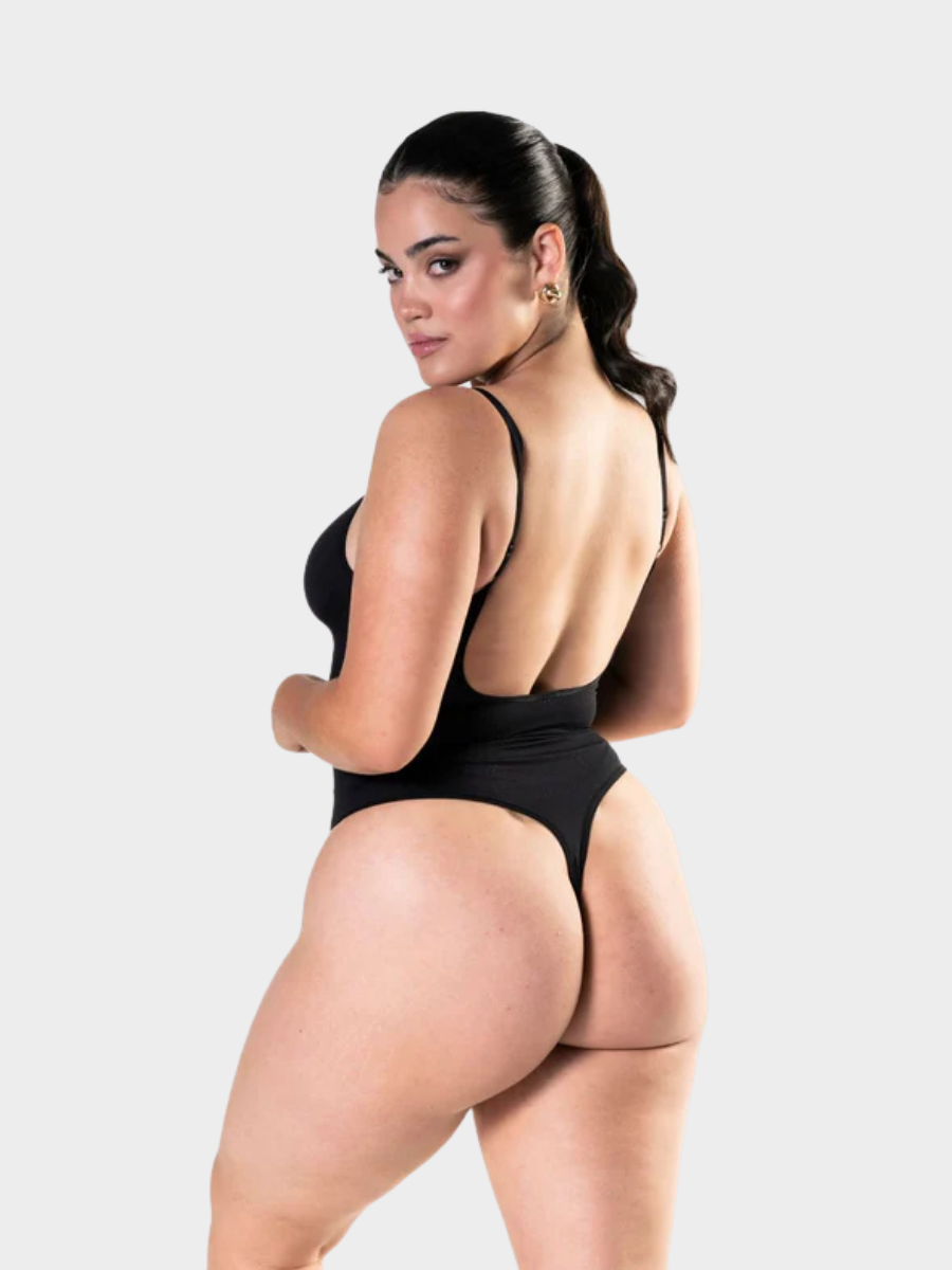 Sculpting Low Back Thong Bodysuit