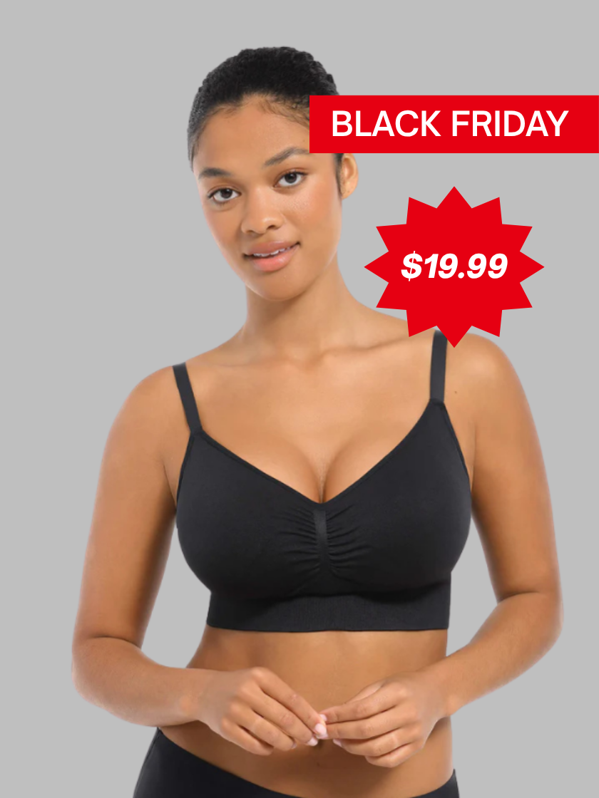 Unlined Soft Bra-（Black Friday）