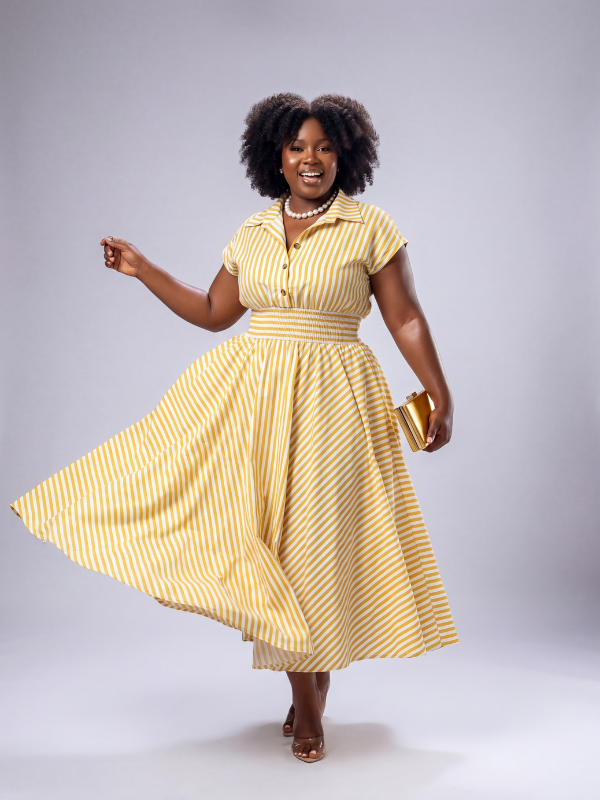 Golden Hour Curve Dress