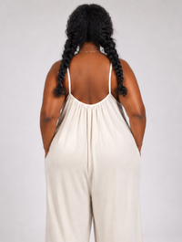 Breezy Backless Palazzo Jumpsuit