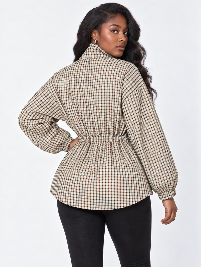 Check Cinch Utility Jacket