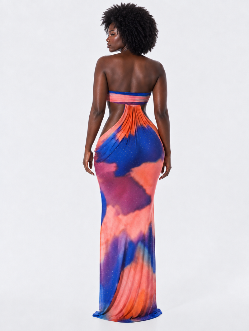 Sunset Glow Maxi Dress