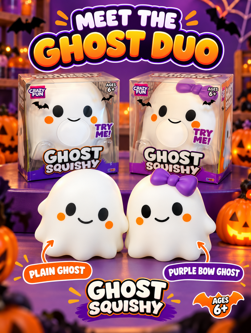 Boo Buddy Squeeze Toy