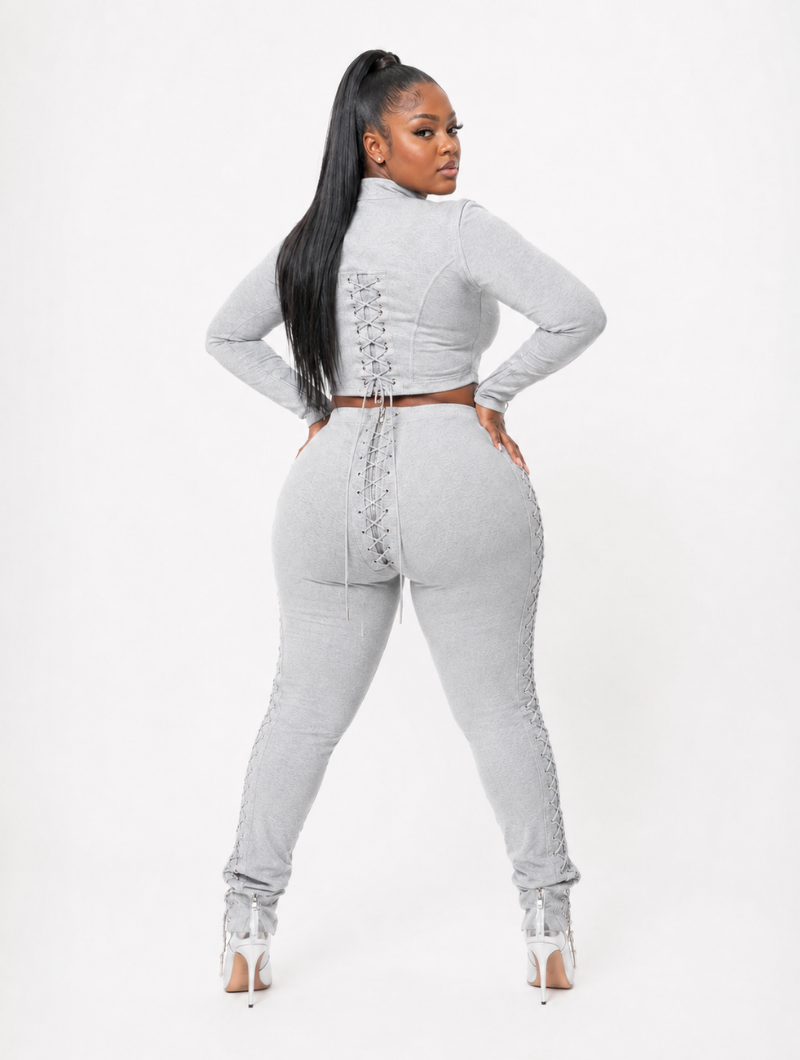Laced Curve Sweat Set