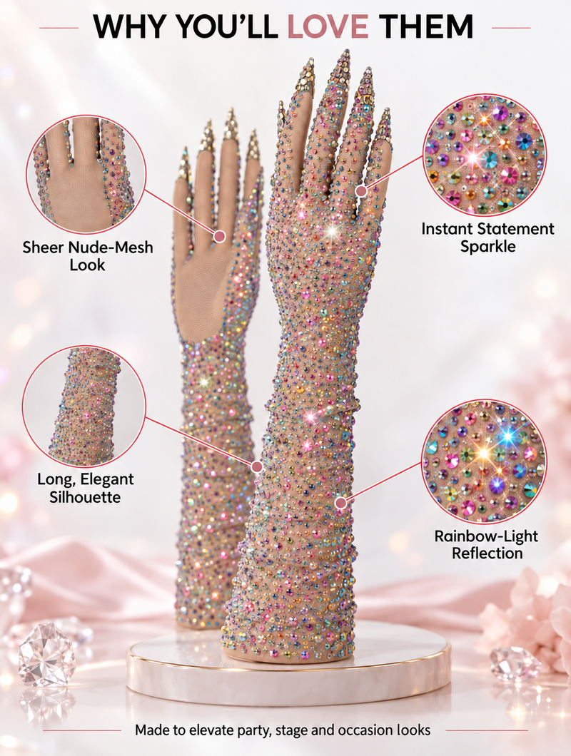 Prism Glow Custom Gloves