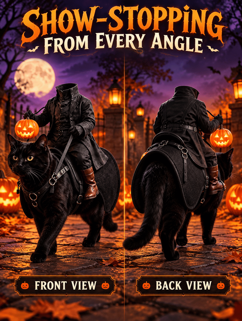 Headless Rider Pet Costume