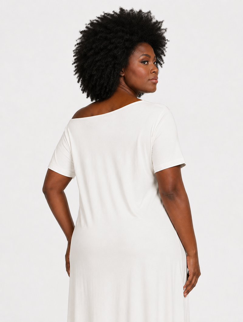 Off Shoulder Maxi Dress
