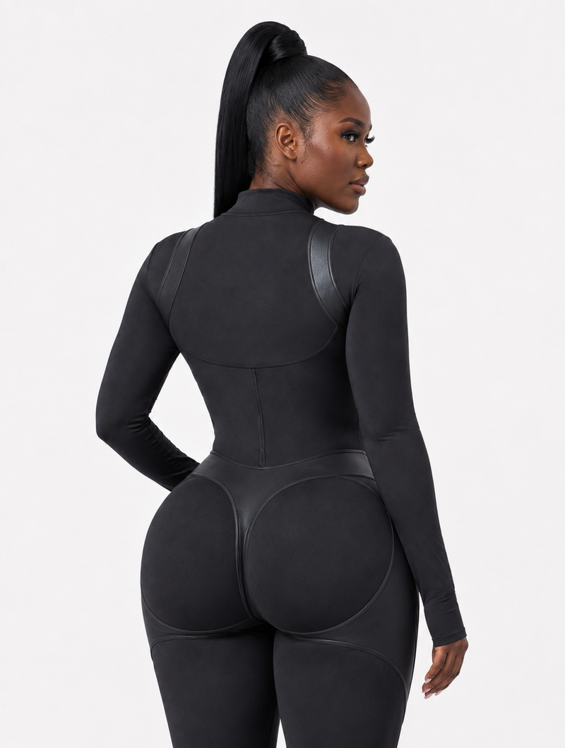 Corset Sculpt Long Jumpsuit