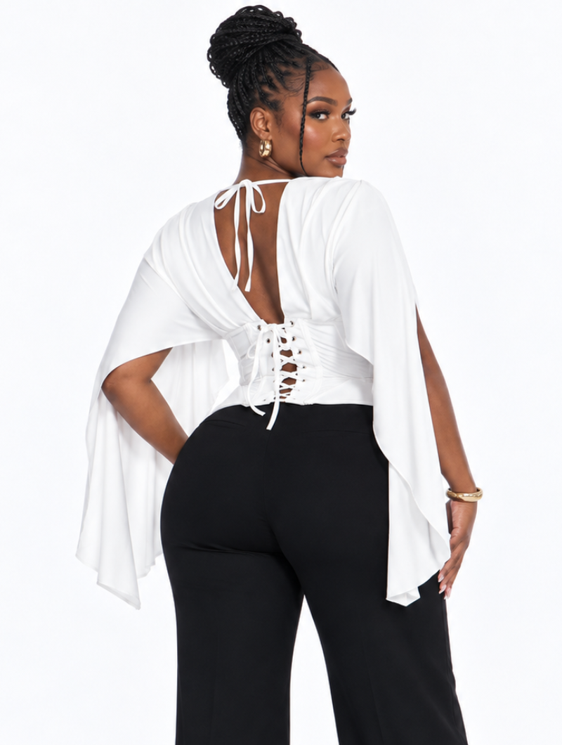 Angel Wing Corset Top