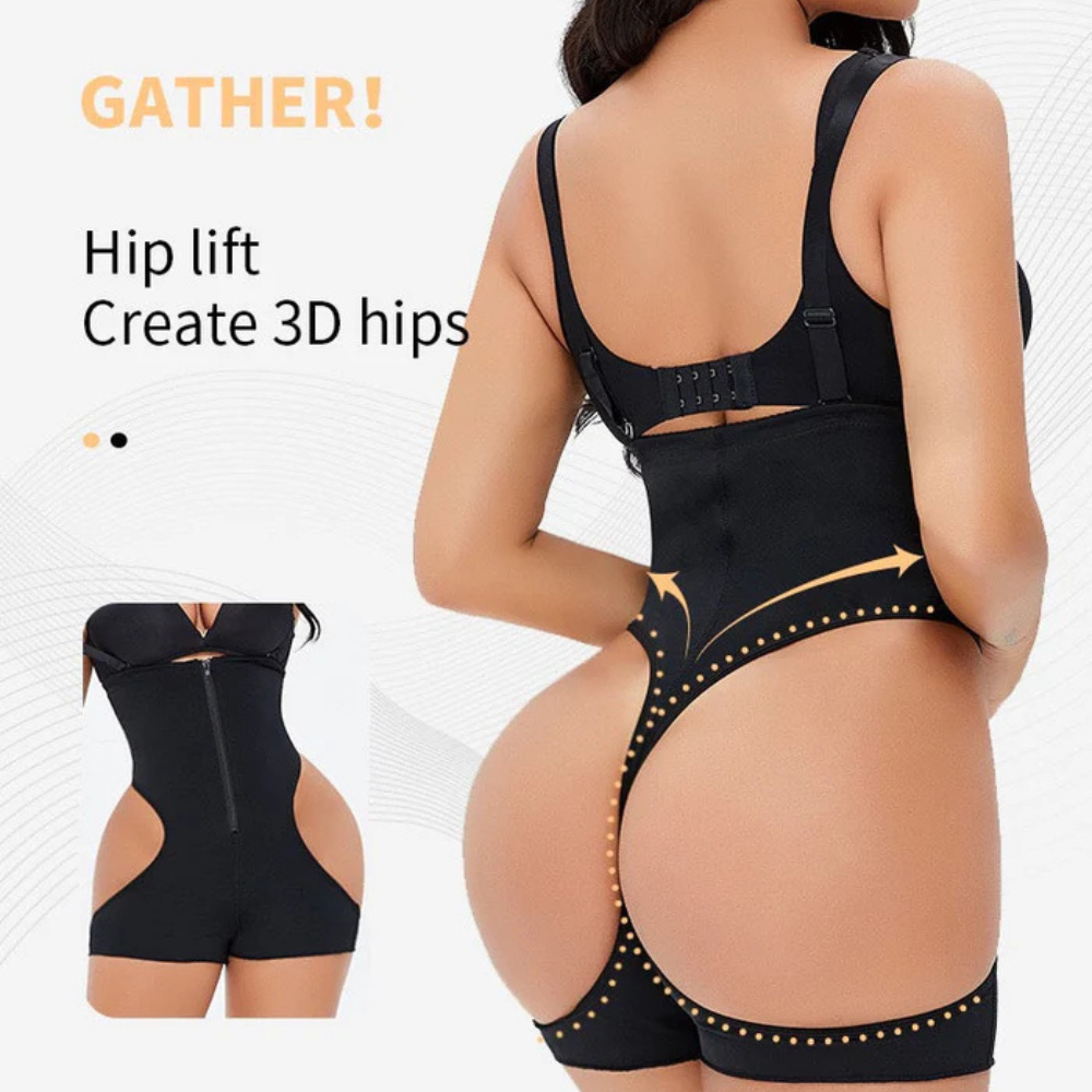 Hip lift create 3D hips