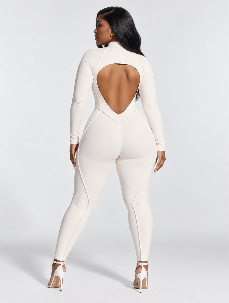 Hourglass Sculpt Cutout Jumpsuit