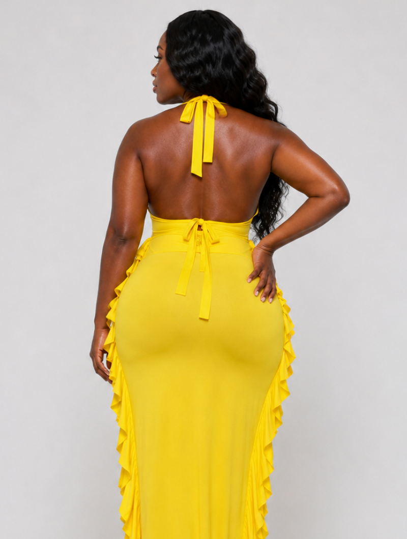 Sunshine Halter Maxi
