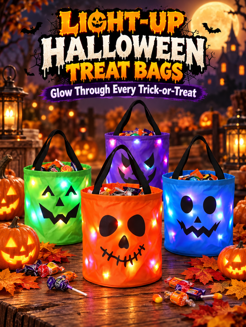 Spooky Glow Candy Bucket