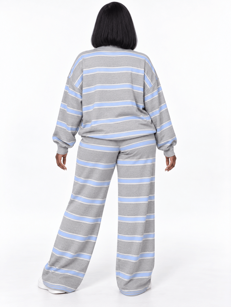 Retro Stripe Pant Set