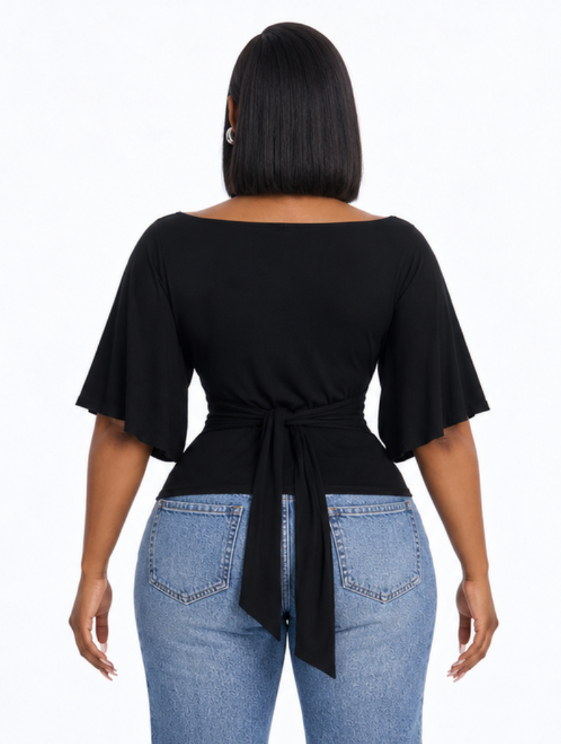 Butterfly Tie Back Top