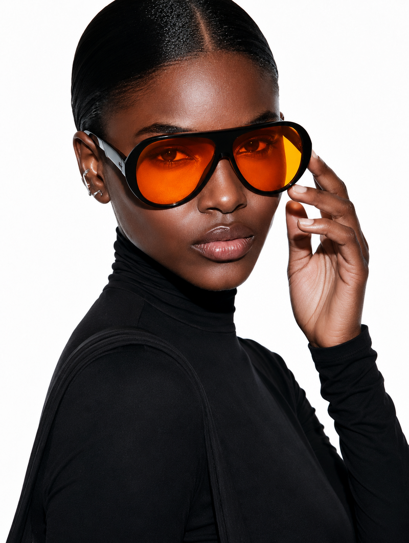 Retro Horizon Pilot Glasses