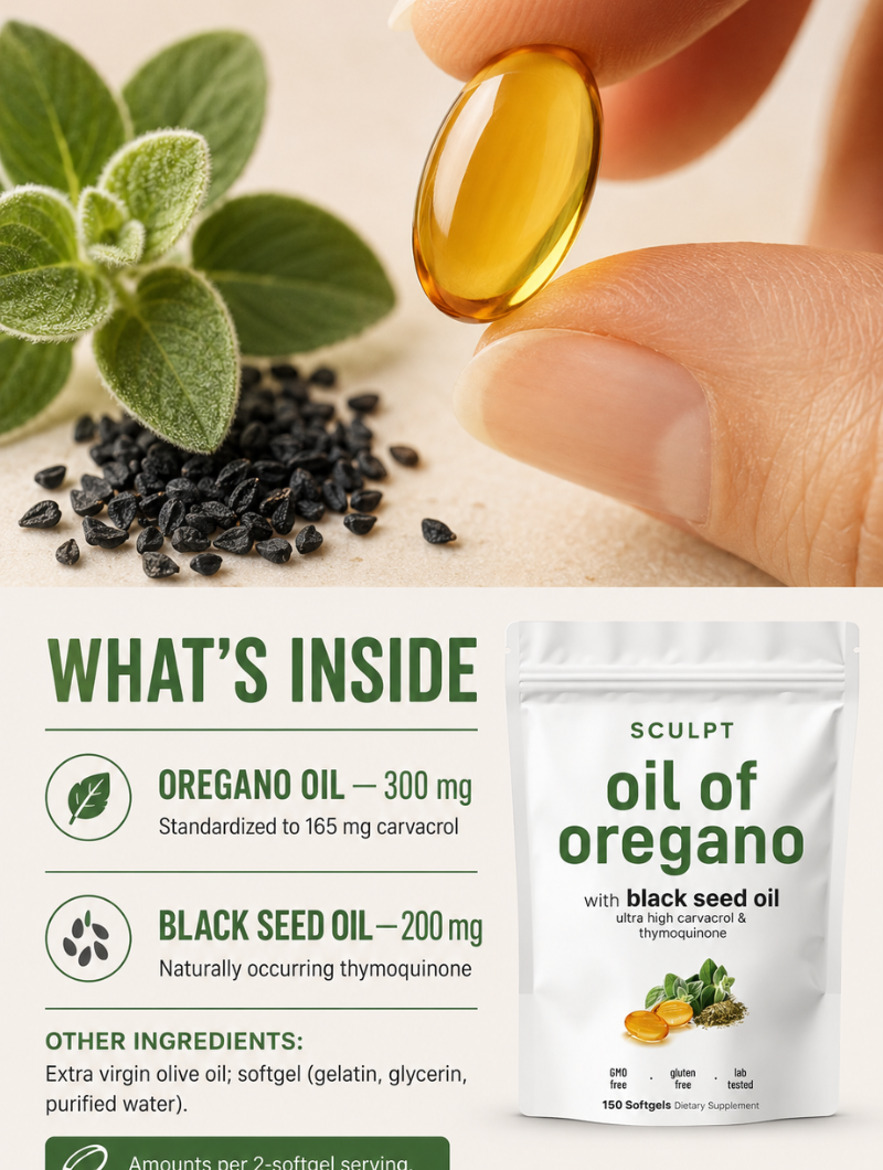 Sculpt Oregano Seed Complex