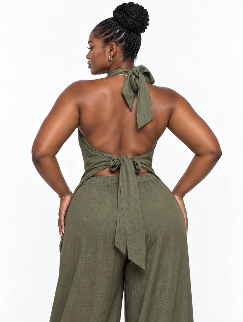 Effortless Drape Pant Set