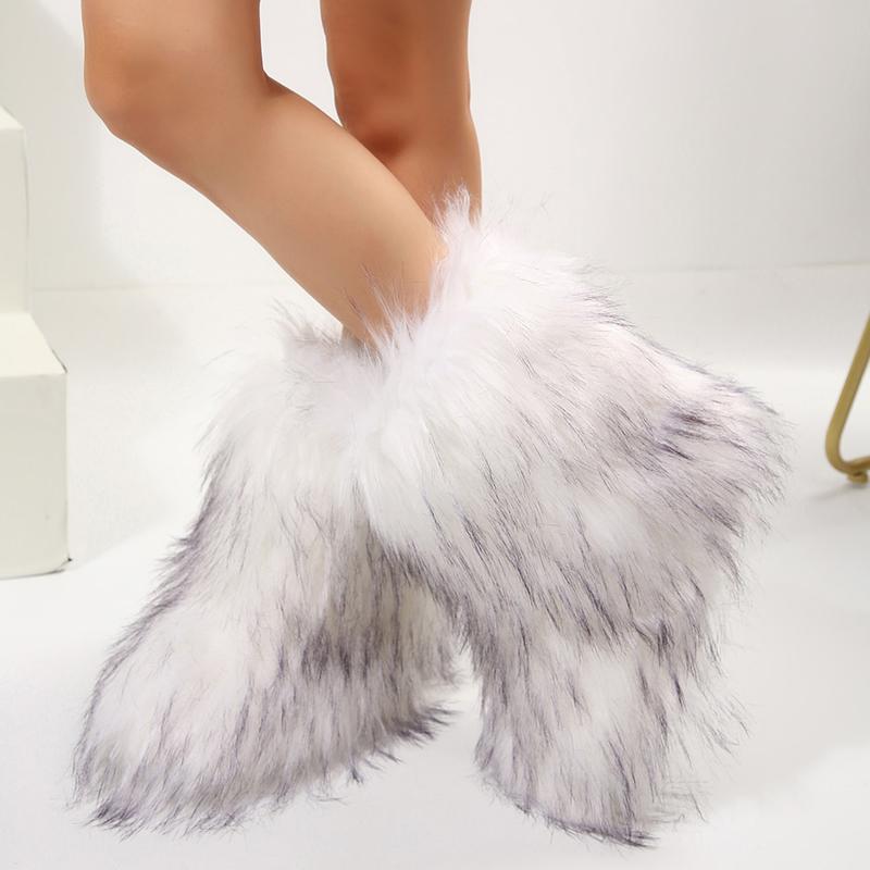 Trendy Furry Winter Boots