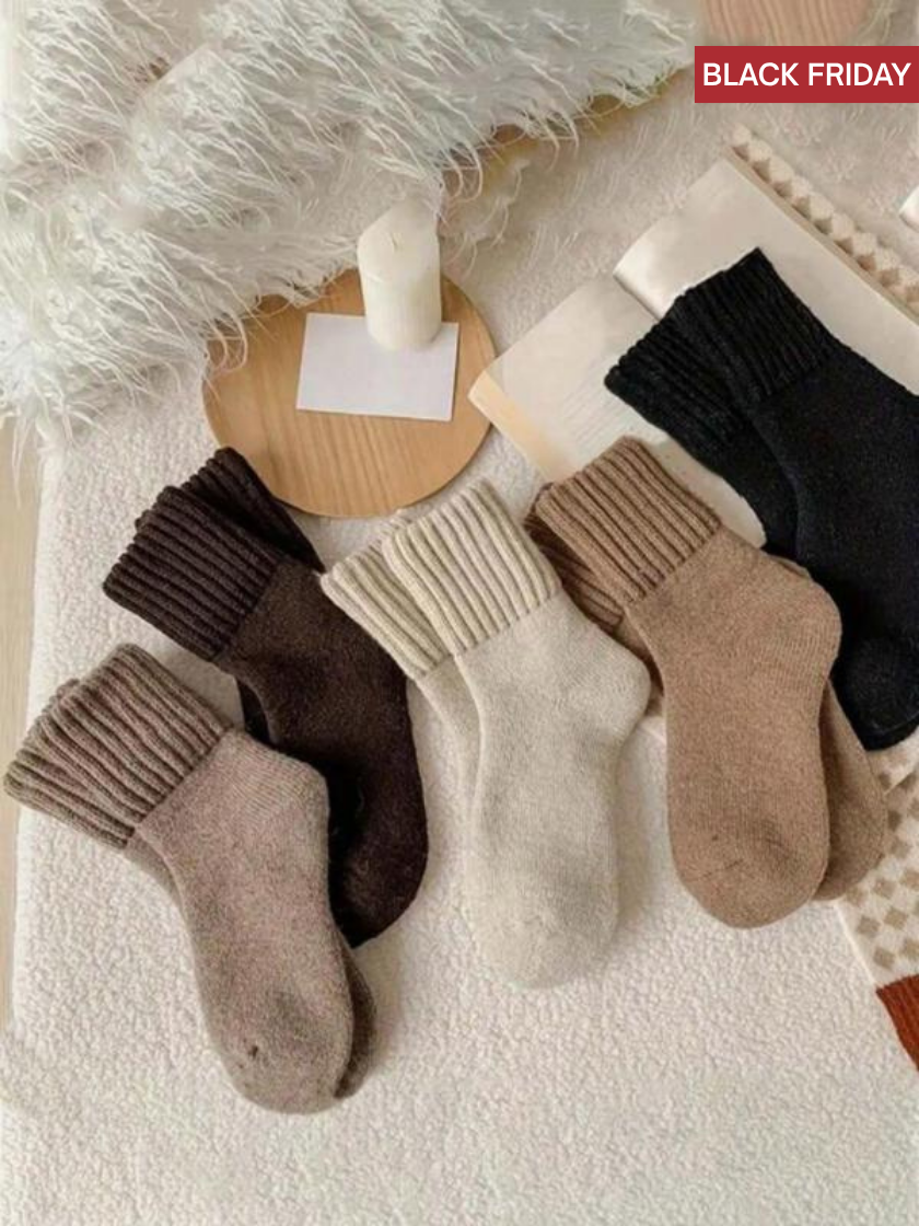 Cozy Soft Mid-Calf Socks-(Black Friday)