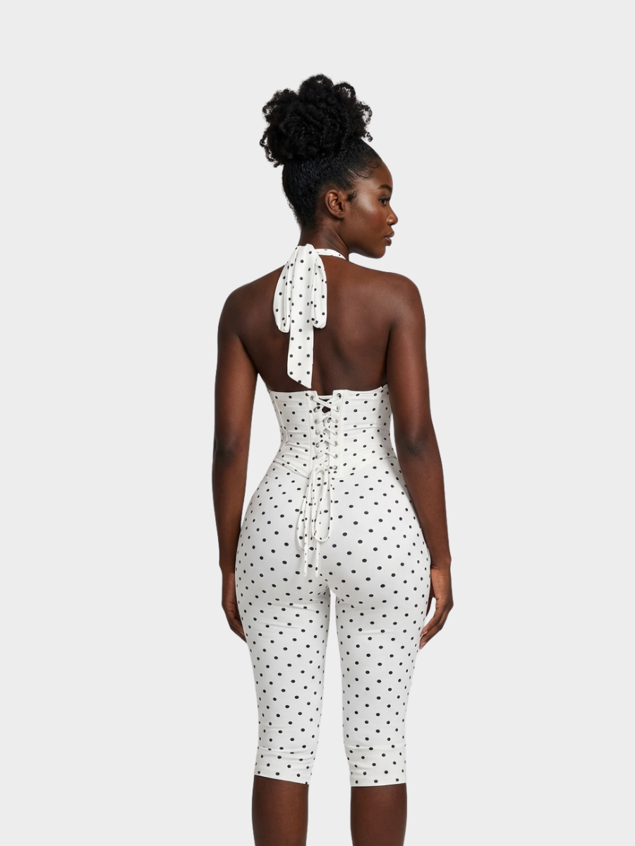 Hourglass Dot Jumpsuit