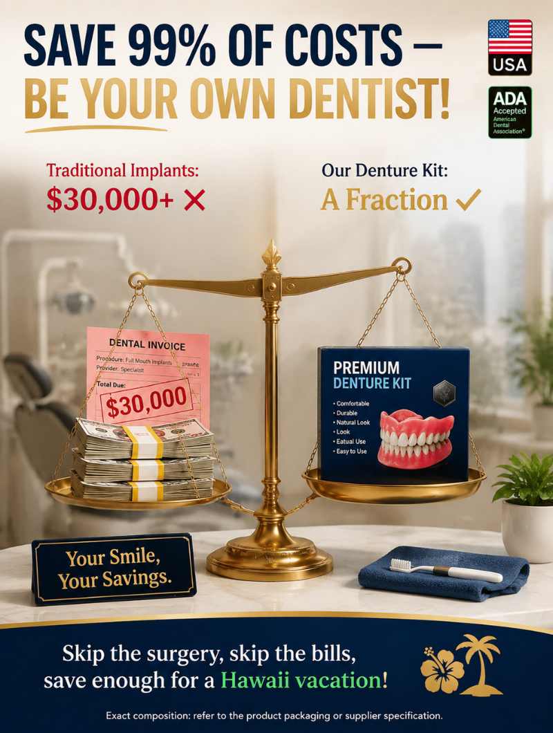 Natural Comfort Denture Kit