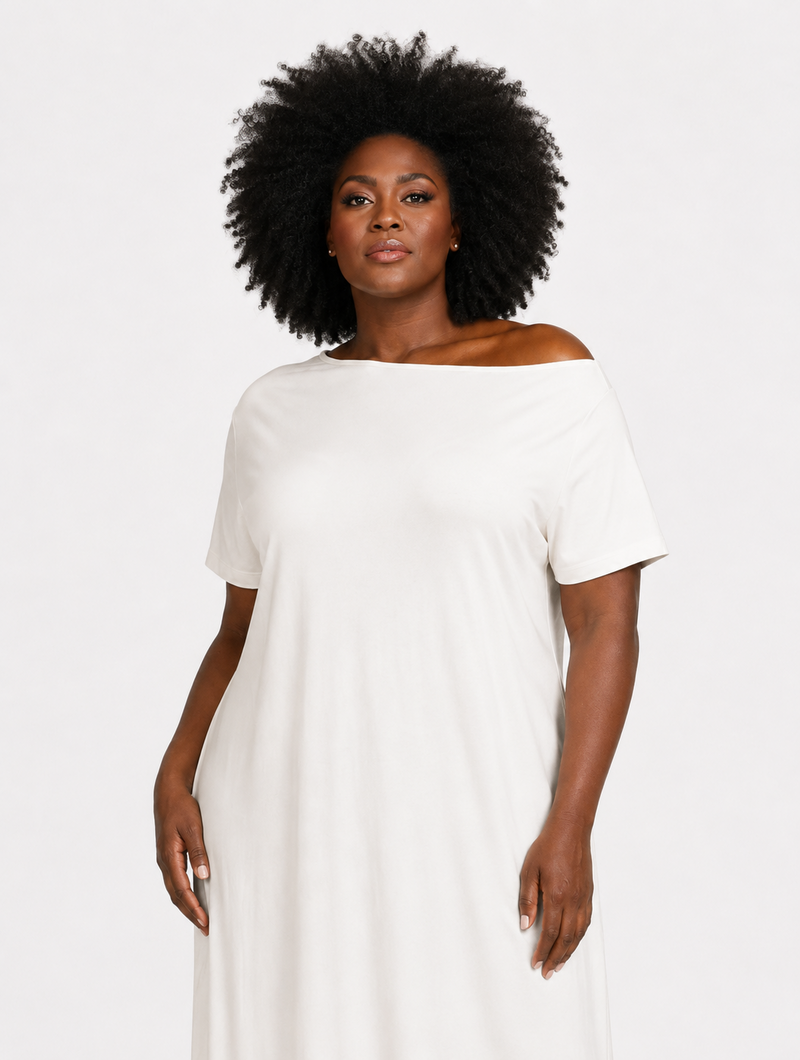 Off Shoulder Maxi Dress