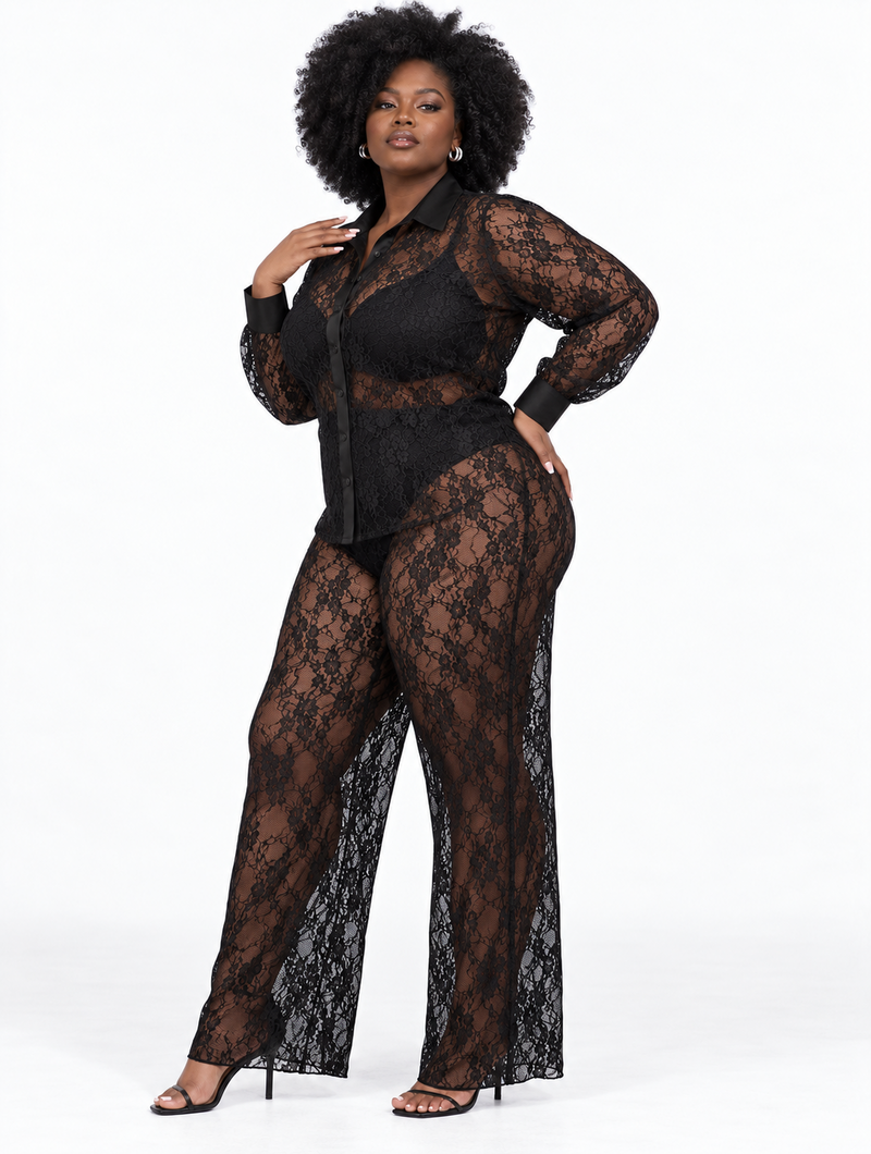 Allure Sheer Lace Set (Pre-Order)
