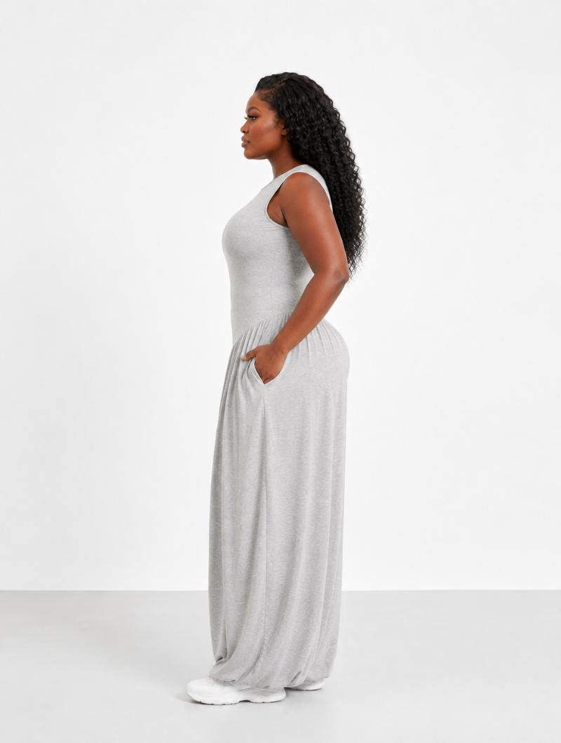 Drop Waist Balloon Jumpsuit