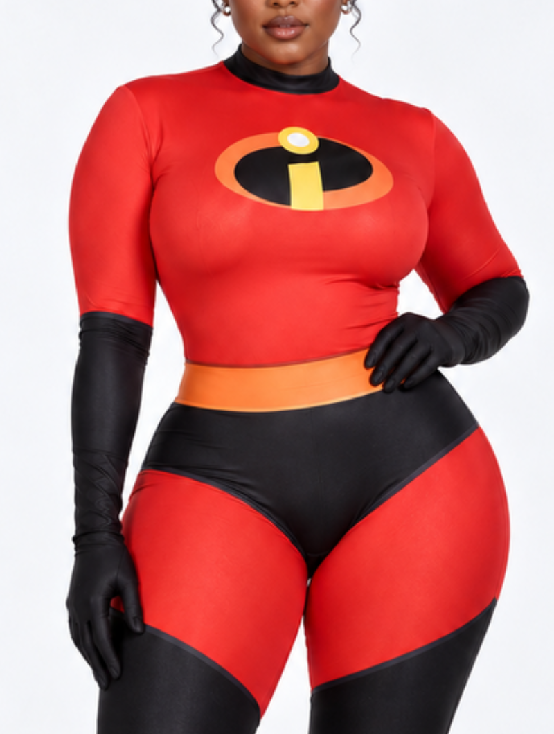Superhero Halloween Bodysuit
