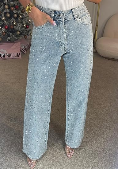 Sparkly Rhinestone  Jeans