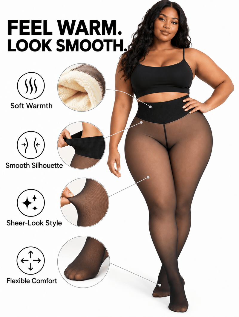 Cozy Sheer Fleece Tights