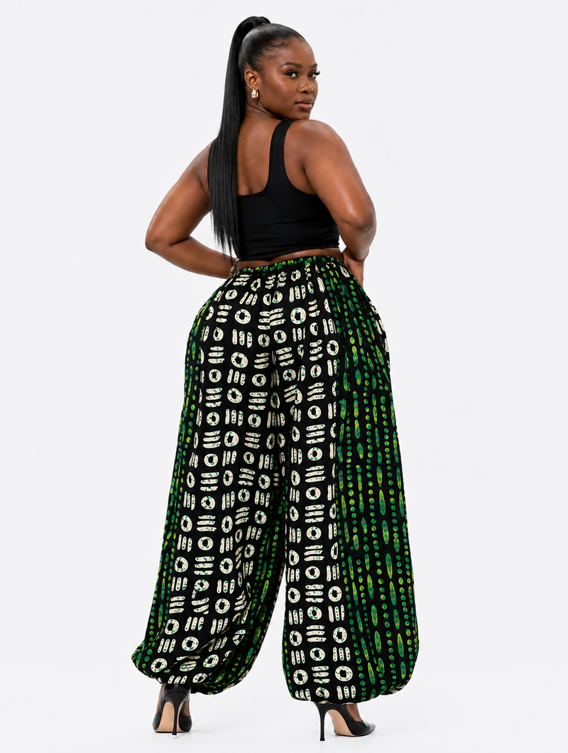 Boho Chic Lantern Pants