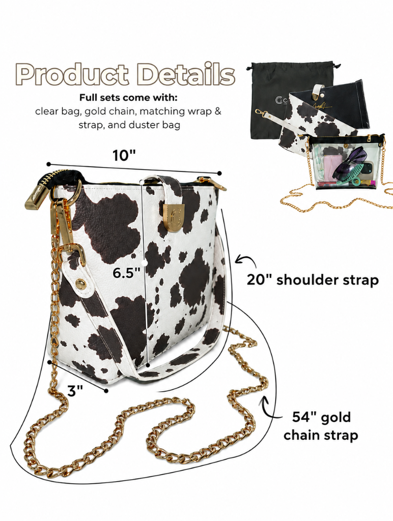 Secret Cow Stadium Bag