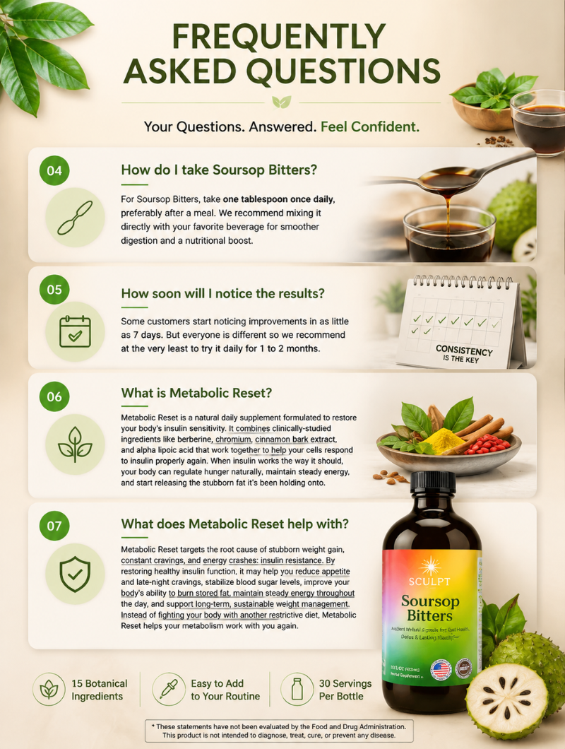Metabolic Reset Soursop Tonic