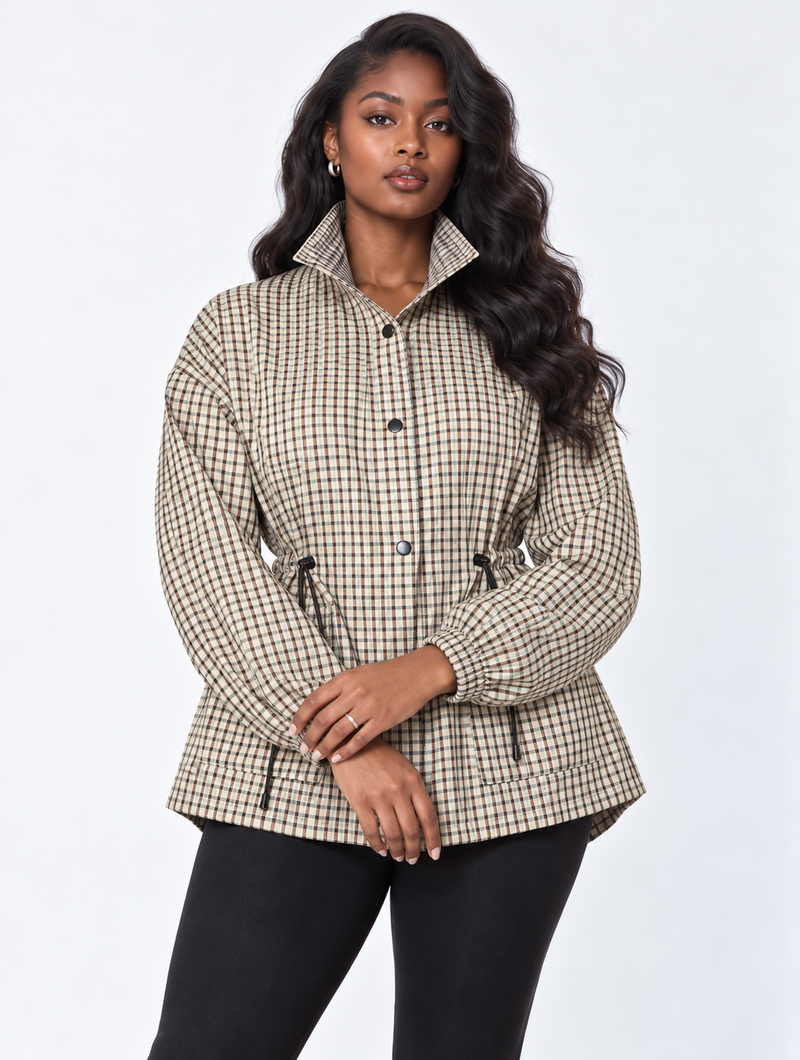 Check Cinch Utility Jacket