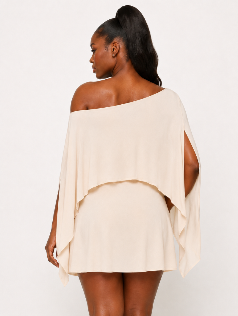 One Shoulder Skort Set