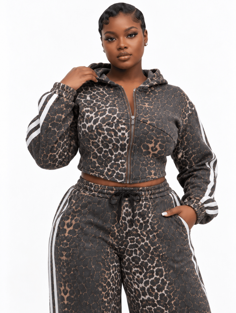 Leopard Stripe Track Set